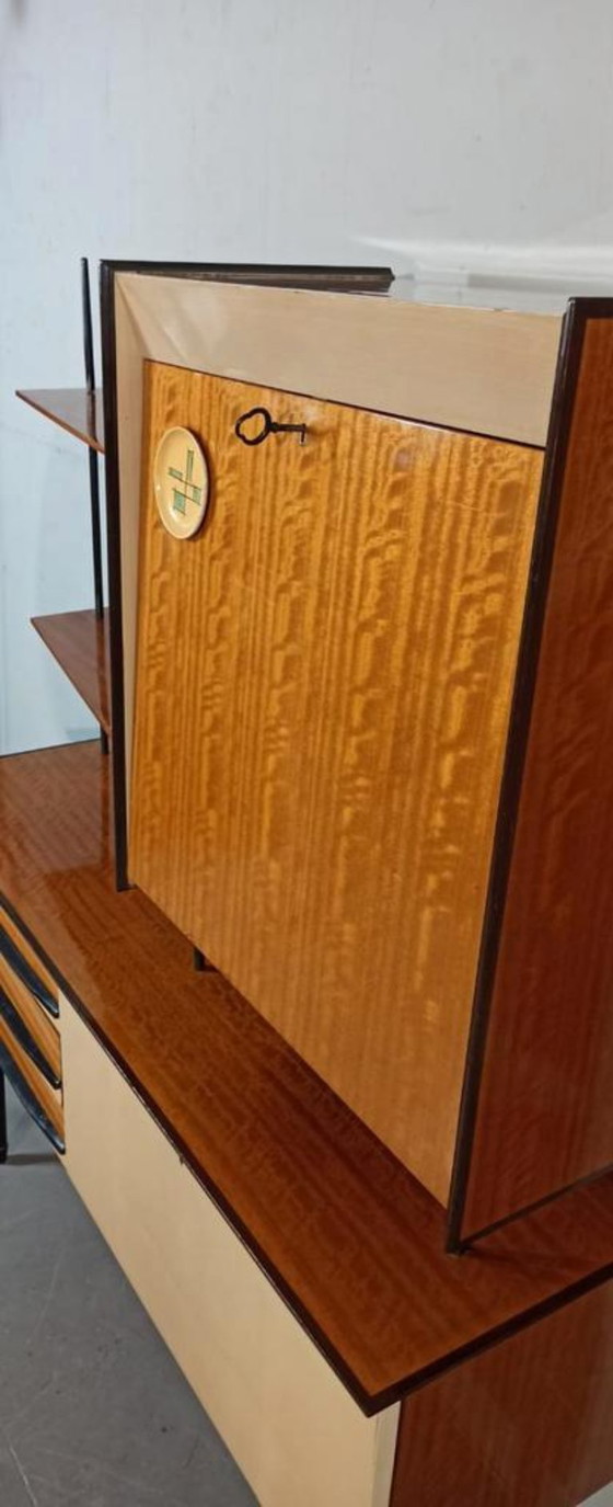 Image 1 of Vintage Italian glossy highboard