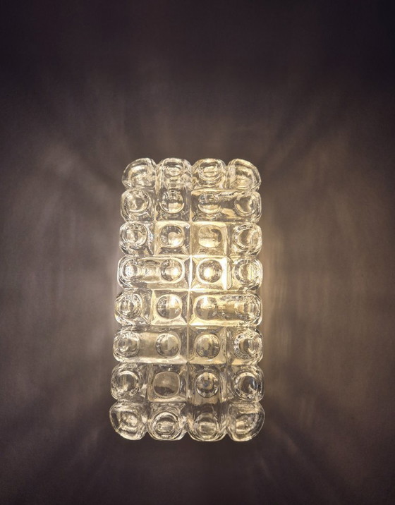 Image 1 of ERCO 54 090 Bellenglas 60's Zeldzame Mid Century ERCO Wandlamp