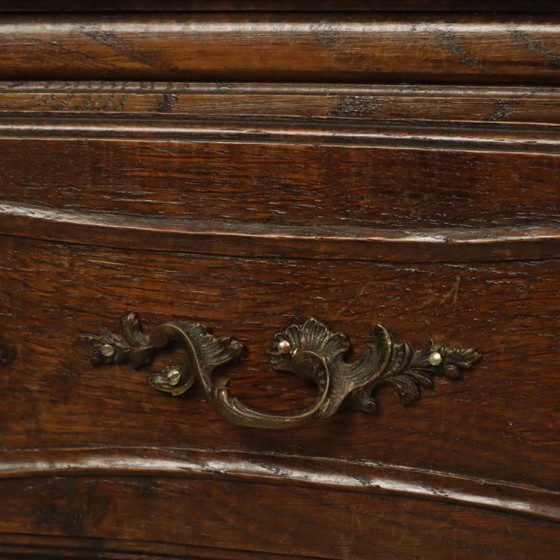 Image 1 of Cassettiera antica in rovere massello