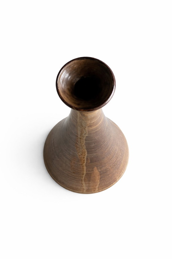 Image 1 of Sculptural Ceramic Vase | Studio Pottery | Mid-Century Modern | c. 1960–1970