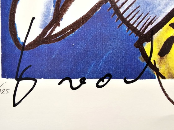 Image 1 of Herman Brood - Serigrafia di Tarzan e il Re Leone