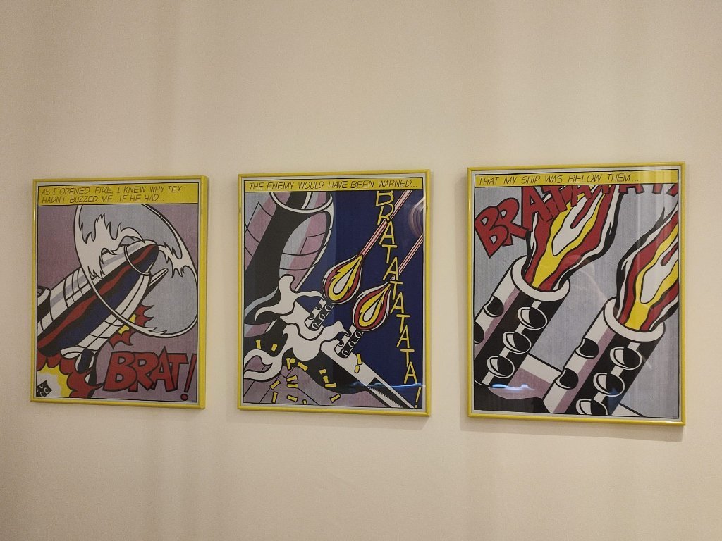Roy Lichtenstein Triptych 