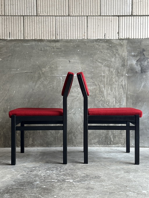Set van 6 vintage stoelen - Cees Braakman Pastoe ’60
