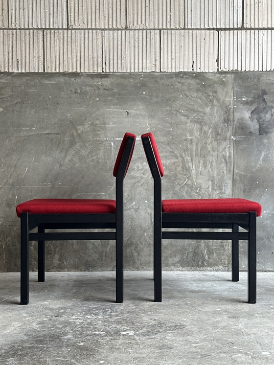 Image 1 of Set van 6 vintage stoelen - Cees Braakman Pastoe ’60