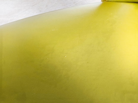 Image 1 of Originele Leolux Parabolica fauteuil Stefan Heiliger groen ontwerp