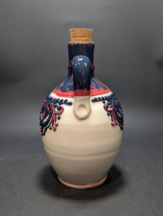 Image 1 of Ceramic carafe signed Nana Bledea