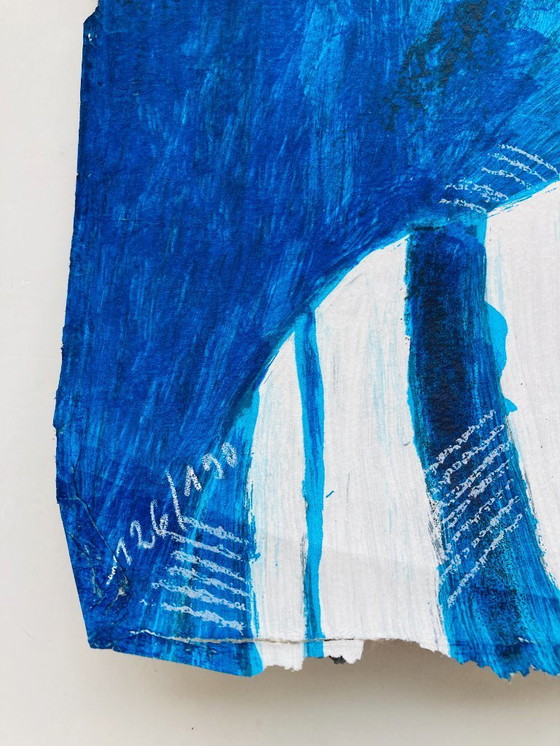 Image 1 of Franz L Lauter - Chat Bleu - Sérigraphie