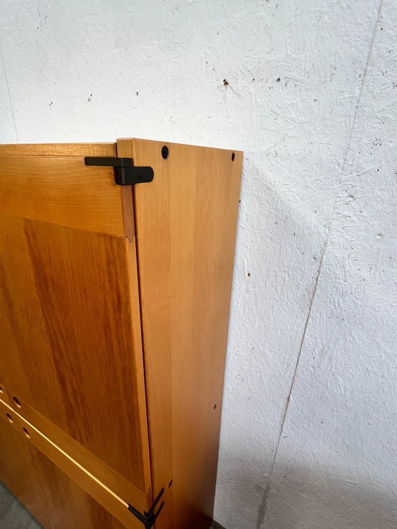 Image 1 of Buffet/armoire haute vintage, en bois de hêtre, Ibisco, Italie, années 1970