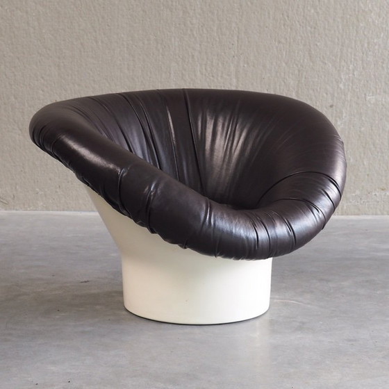 Krokus Lounge Chair van Lennart Bender voor Ulferts AB (1968) – Fauteuils, Leather, Fiberglass (photo 8 of 13)