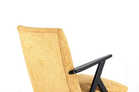Image 1 of Fauteuil 'De Lier' Vintage Nieuw Gestoffeerd