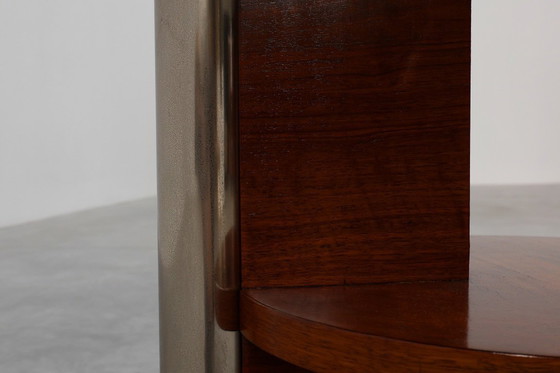 Image 1 of Table d'appoint moderniste Art déco à deux niveaux, France vers 1925