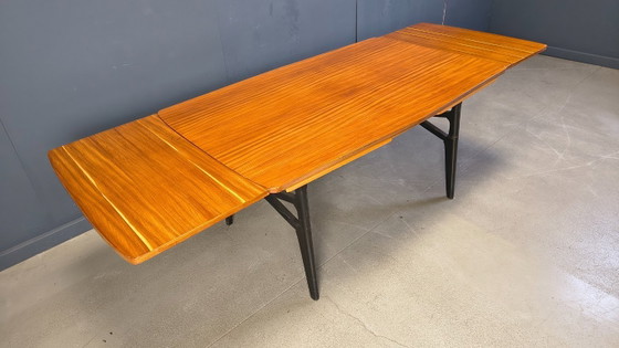 Image 1 of Mid century italian extendable dining table, 1950s 