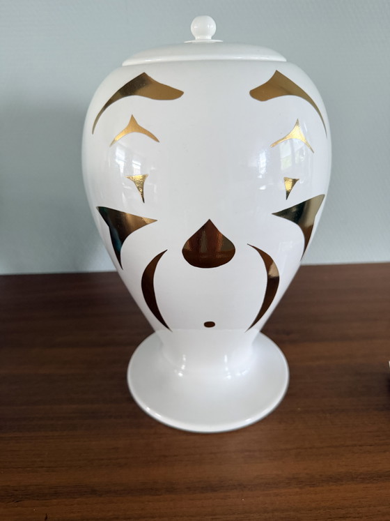 Image 1 of Vase clown theme and variations Fornasetti x Bitossi ceramoche 