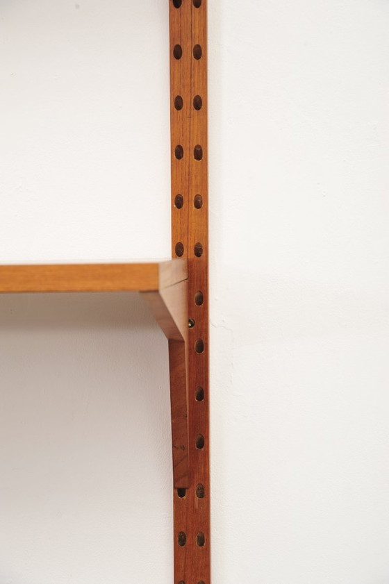 Image 1 of Mensola a muro "Royal System" in teak di Poul Cadovius per Cado (anni '50)