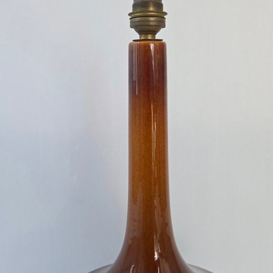 Image 1 of SUPERB VINTAGE 1960s CERAMIC LAMP DLG RUELLAND CAPRON 60S RETRO 1960S