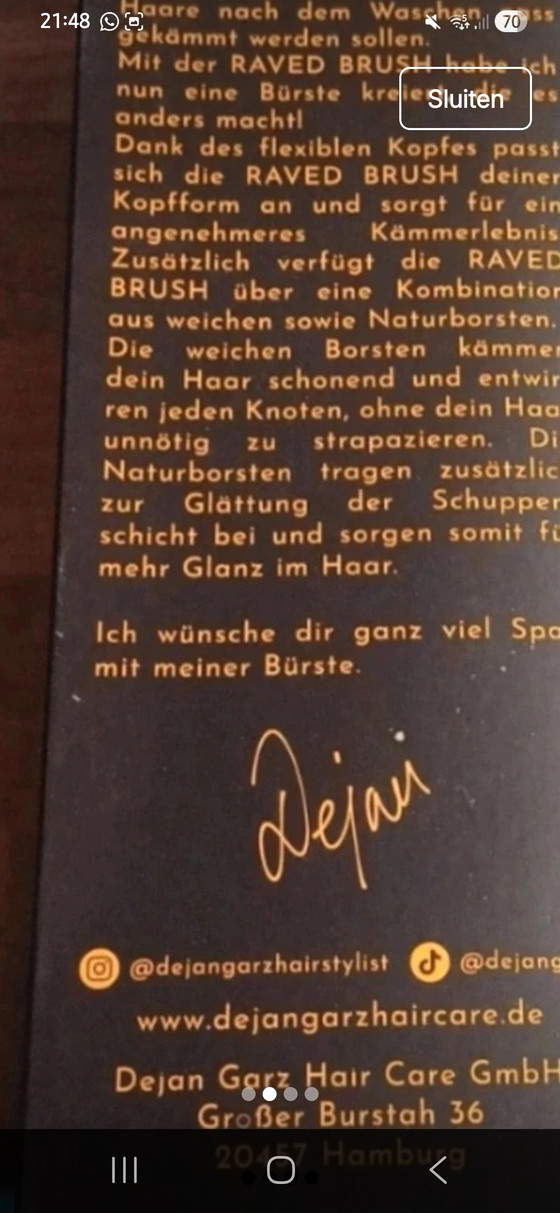 Image 1 of Pennello Dejan Garz