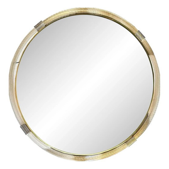 Image 1 of Italian Grand Murano Glass Venetian Wall Mirror by Simoeng