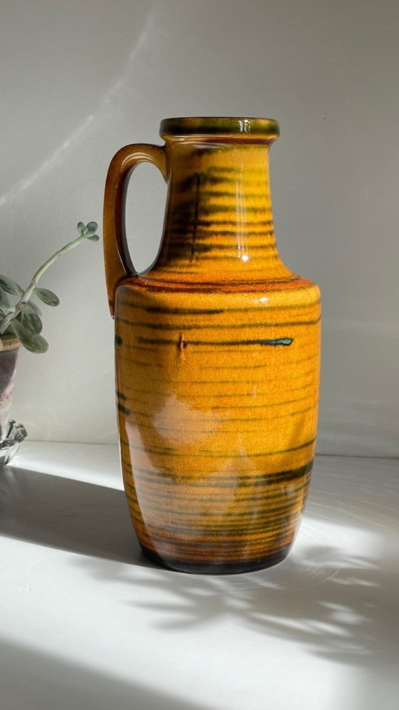 Image 1 of Vintage Amphora Vase - West Germany
