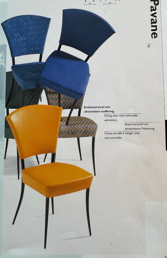 Image 1 of 6 Pavane Esszimmerstühle von Young International (Gelderland)