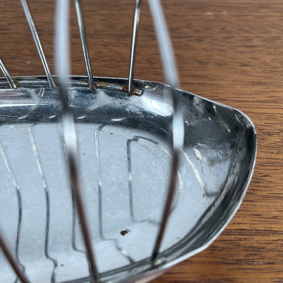 Image 1 of Bicchiere da toast a forma di anatra placcato in argento, 1970