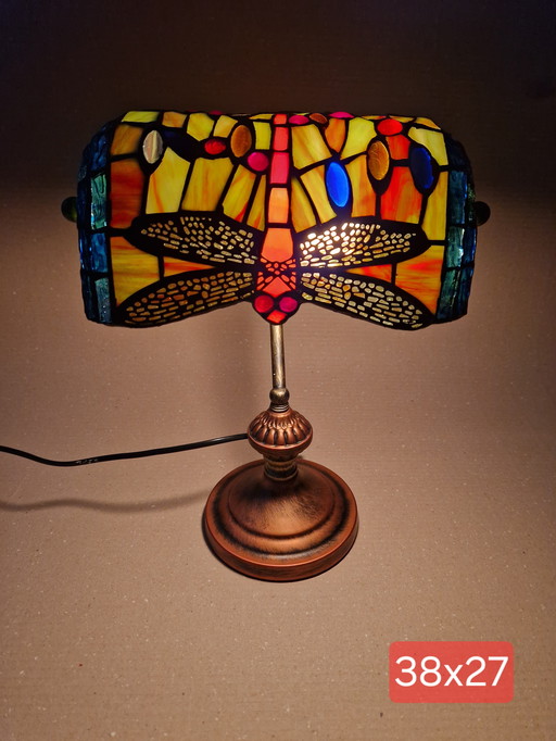 Tiffany-stijl bureaulamp nieuw