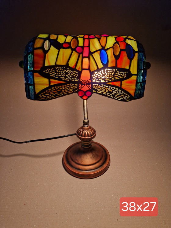 Image 1 of Tiffany style desk lamp new