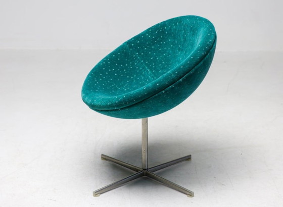 Image 1 of Set di 2 poltrone Vitra Verner Panton C1 in velluto