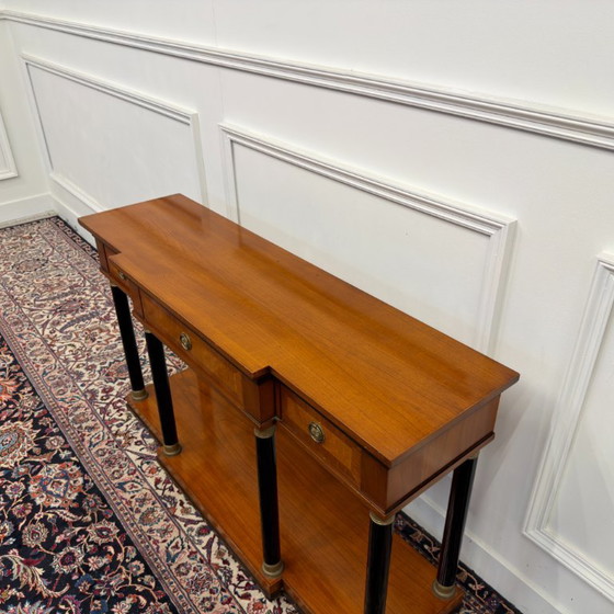 Klassischer italienischer Selva Sidetable – Konsolen, Holz, Messing (photo 15 of 16)