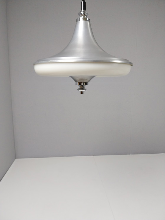 Image 1 of Lampada a sospensione vintage UFO in stile spaziale, anni '70