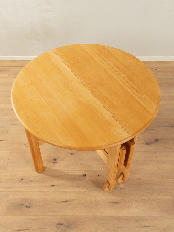 Image 1 of Vintage eetkamerset, uitschuifbare tafel en stoelen