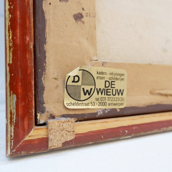 Image 1 of Walter Lewy 1905-1995 Scena surrealista - firmata e datata 1974.