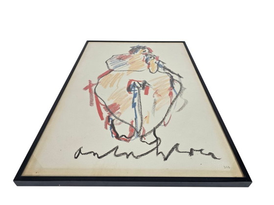 Image 1 of Anton Heyboer - Madonna met Kind - zeefdruk - Limited edition - 1990