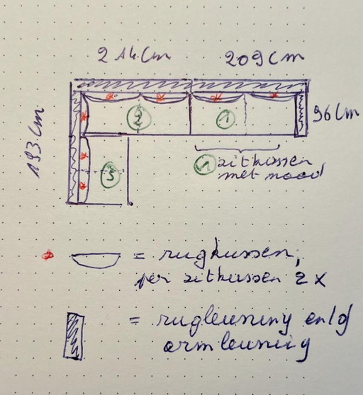 Minotti Hamilton armchair beige leather