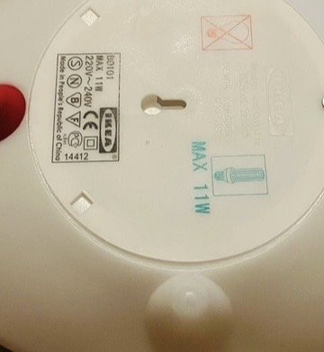 Vintage Ikea Löv Lamp – Table lamps, Plastic (photo 4 of 5)
