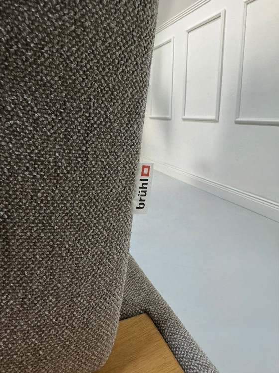 Image 1 of Brühl Moule Large Sofa Grey Sleeper Sofa Sleeping Function Multifunctional