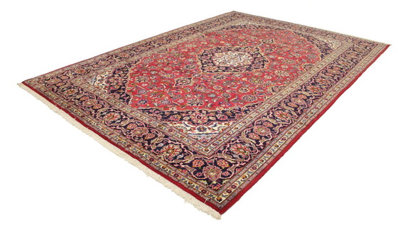 Image 1 of Tappeto persiano originale Keshan, Kashan Rosso 370 x 260 cm Ottime condizioni Classico
