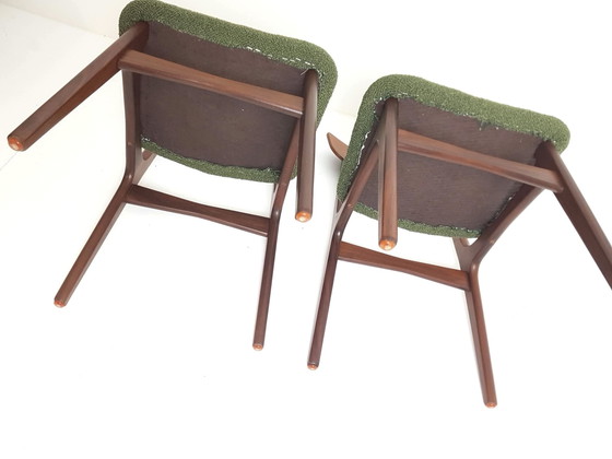 2 sedie da pranzo vintage in teak Schiønning & Elgaard – Legno, Poliestere (photo 11 of 12)