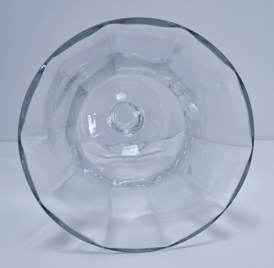 Image 1 of Pair of tall candlesticks Glass France Early 20th century