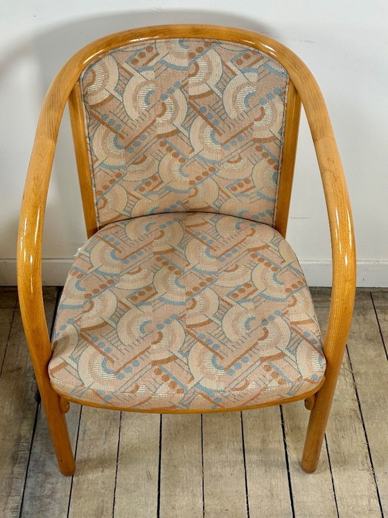 Image 1 of Conjunto de 6 sillones Baumann France, década de 1980.