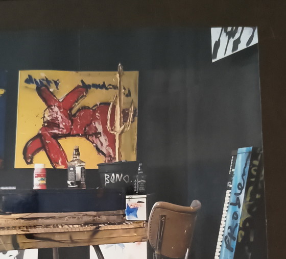 Image 1 of Photo from Herman Brood's art studio