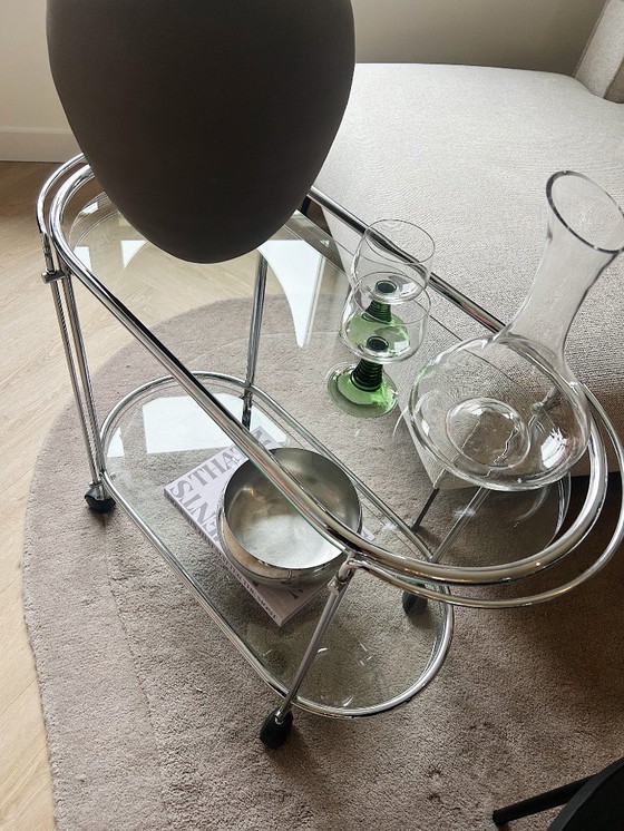 Image 1 of Carrello di servizio vintage Gallotti & Radice Riki T52 – design anni '70