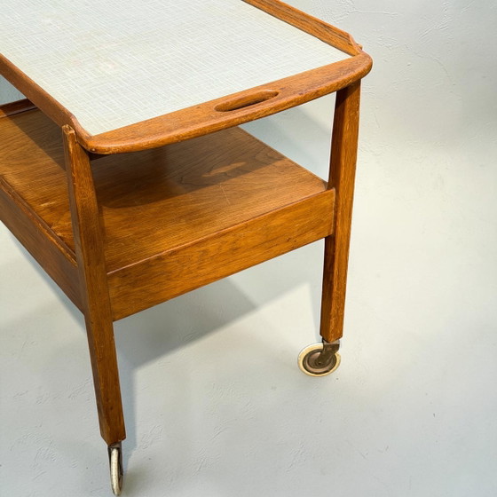 Tingströms 'Julius' Eichen Servierwagen (1960er Jahre) – Tingstrom, Wood (photo 8 of 13)