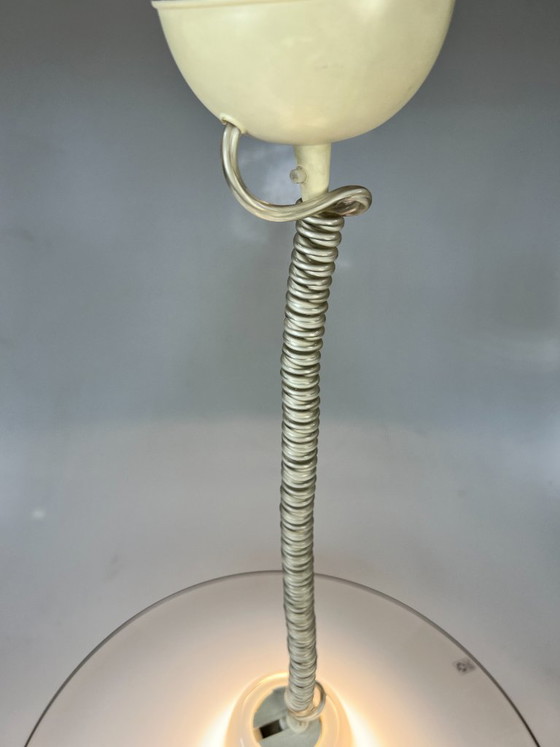 Image 1 of Vintage Murano Glass Pendant Lamp, Renato Toso for Leucos Italy, 1970s