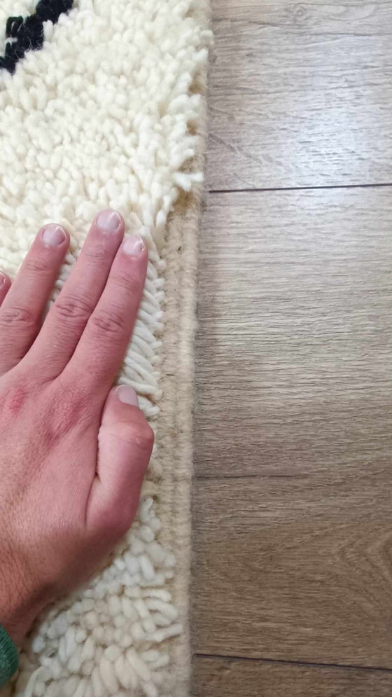 Image 1 of Tapis berbère laine vierge Tapis marocain - 323 x 202 cm 300 x 200 m Type B7.9