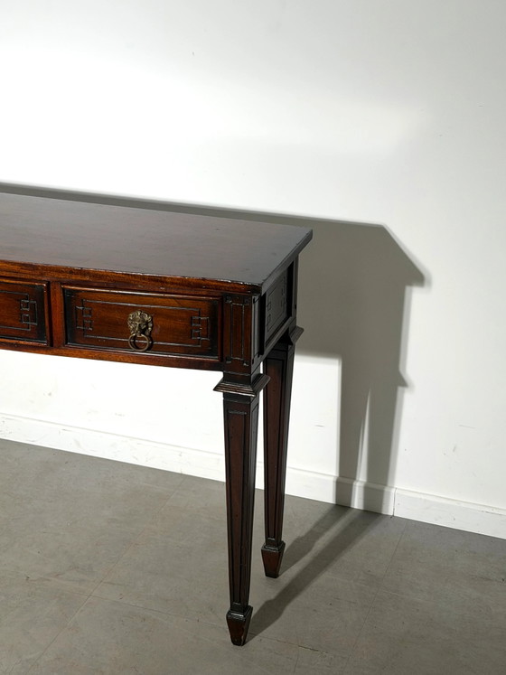 Neoclassical Console Table with Lion Head Handles – Side tables (photo 4 of 7)