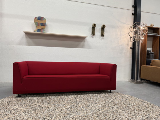 Image 1 of Gelderland 4800 3 Seater Sofa Vidar fabric Red 220