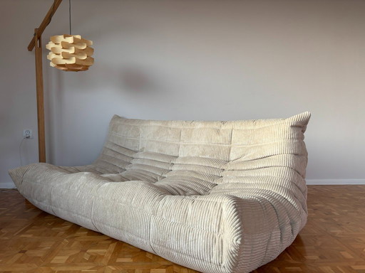 Sofá Togo de tres plazas de Michel Ducaroy para Ligne Roset