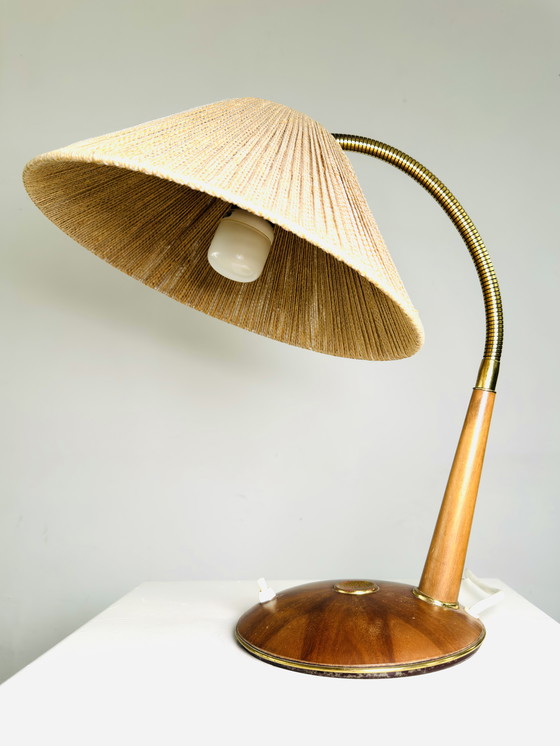 Image 1 of LÁMPARA DE MESA GOOSENECK MODELO 33 DE TEMDE LEUCHTEN, ALEMANIA/SUIZA, Años 60