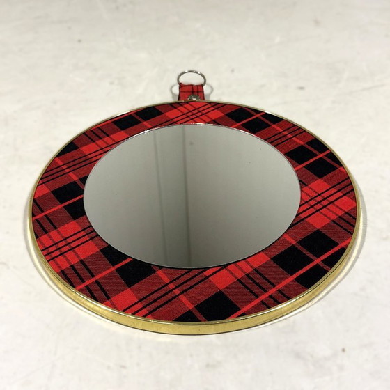 Tartan Wall Mirror 1960s – Textile (photo 7 of 7)
