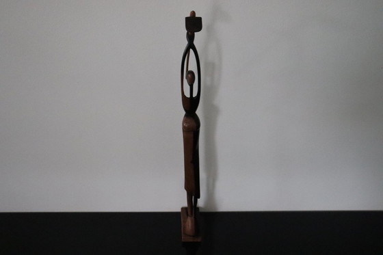 Image 1 of Stylized wooden sculpture